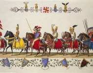 Hosemann Teodor Cavalcade of Princes and Knights. Quadrille 9  - Hermitage